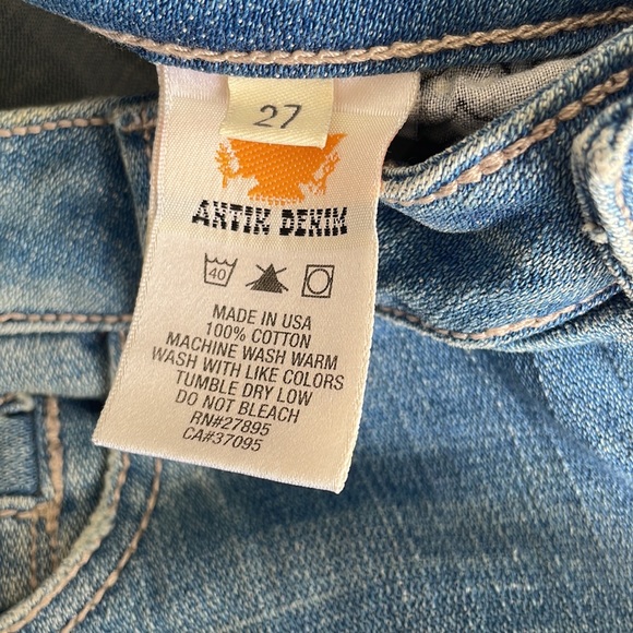 ANTIK DENIM DISTRESSED JEANS - Picture 7 of 7